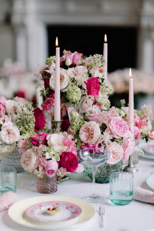 ブライダルシャワーの花のアイデア デビッドオースティンの結婚式とイベントのバラ